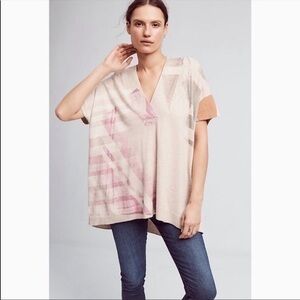 Moth Anthropologie Las Pocitas Poncho Oversized Sweater Size S